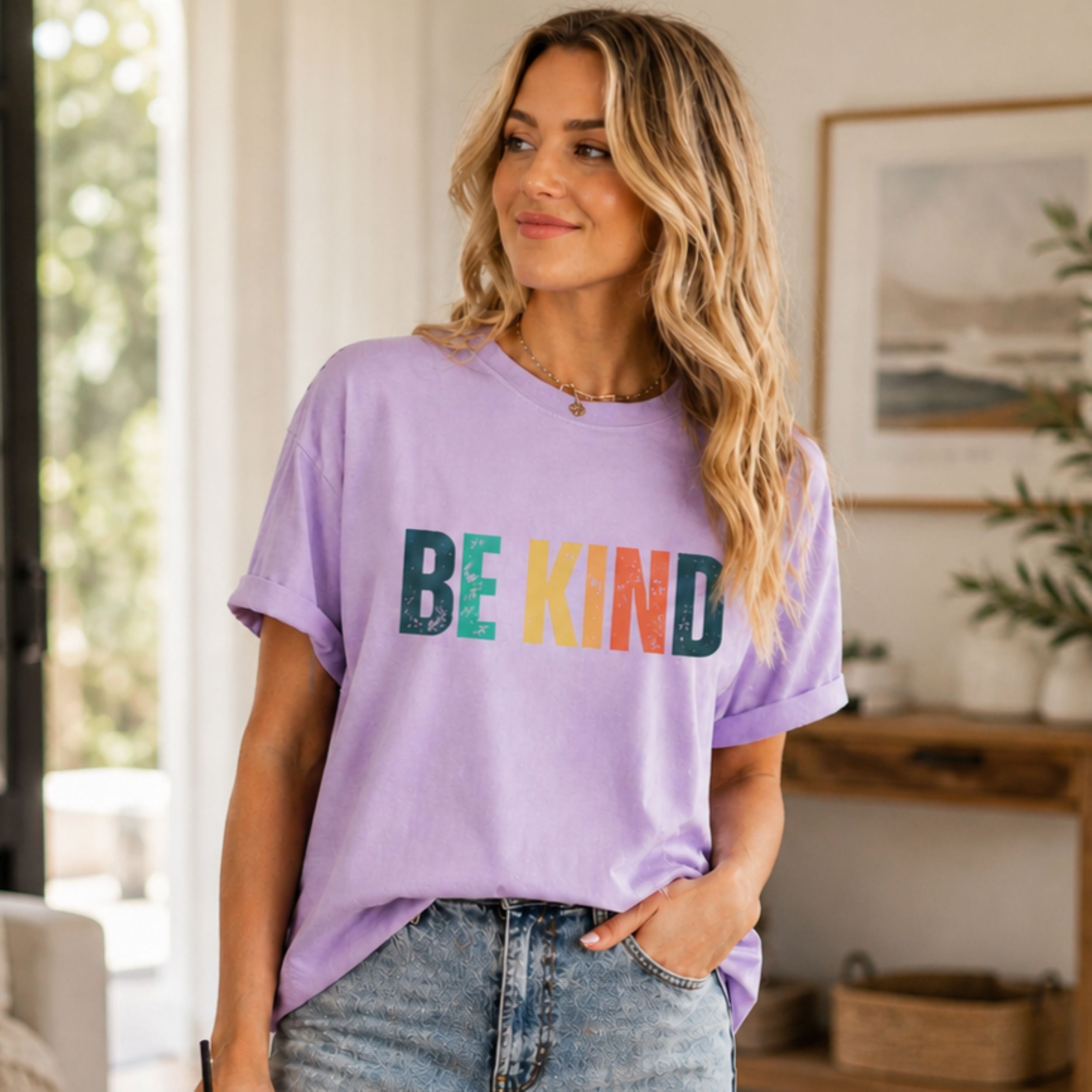 Colorful Be Kind Comfort Colors® Shirt