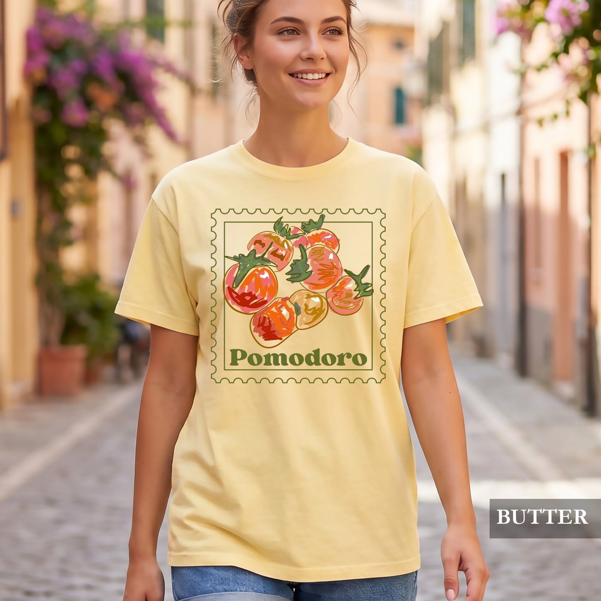 Pomodoro Italian Market Tomato Comfort Colors® Shirt